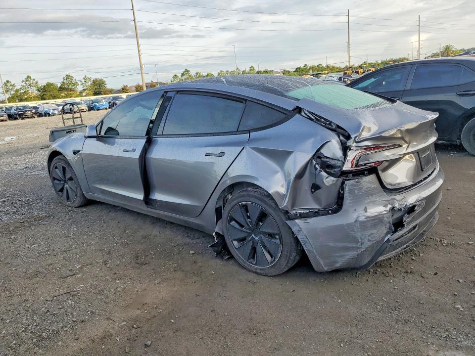 2025 Tesla VIN 5YJ3E1EA6SF005603 COPART salvage auction — REAR END, FL - CERT OF TITLE SLVG REBUILDABLE, sold $10,600 on 2026-07-31 (photo 2)