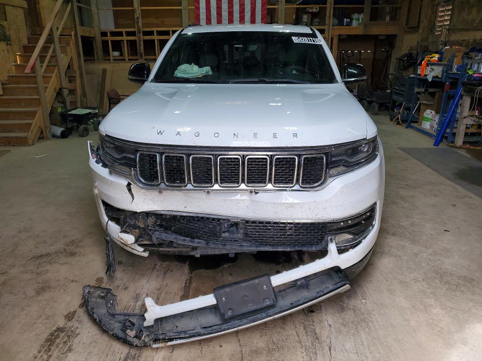 2024 Jeep Wagoneer VIN 1C4SJVBP4RS139207 COPART salvage auction — FRONT END, Co - Certificate Of Title, sold $15,400 on 2026-07-15 (photo 5)