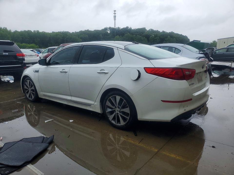 2015 Kia Optima VIN 5XXGR4A60FG427815 COPART salvage auction — FRONT END, Oh - Certificate Of Title, sold $1,350 on 2026-07-16 (photo 2)