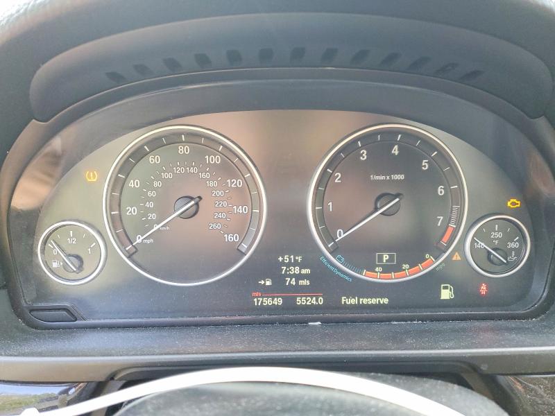 2013 BMW 5er VIN WBAXH5C56DD114317 COPART salvage auction — MINOR DENT/SCRATCHES, Ny - Certificate Of Title, sold $575 on 2026-07-02 (photo 9)