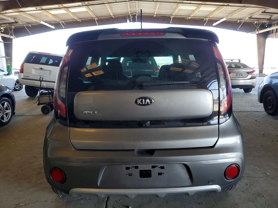 2018 Kia Soul VIN KNDJP3A54J7573861 COPART salvage auction — FRONT END, Ca - Salvage Certificate, sold $1,500 on 2026-07-09 (photo 6)