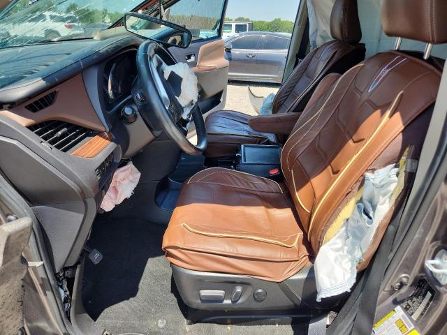 2017 Toyota Sienna VIN 5TDDZ3DC7HS165369 COPART salvage auction — FRONT END, NC - SALVAGE CERTIFICATE OF TITLE, sold $825 on 2026-07-14 (photo 7)
