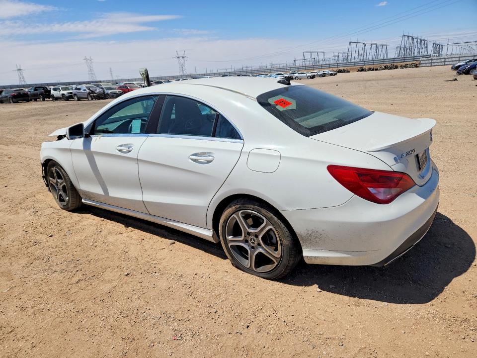 2018 Mercedes-benz Cla-klasse VIN WDDSJ4EB5JN619307 COPART salvage auction — FRONT END, Ca - Salvage Certificate, sold $2,200 on 2026-08-03 (photo 2)