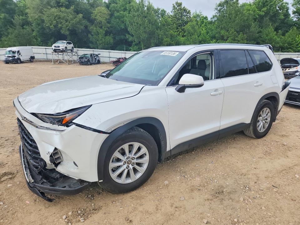 2024 Toyota Highlander VIN 5TDAAAA55RS011510 COPART salvage auction — FRONT END, Fl - Cert Of Title Slvg Rebuildable, sold $16,200 on 2026-07-24 (photo 1)