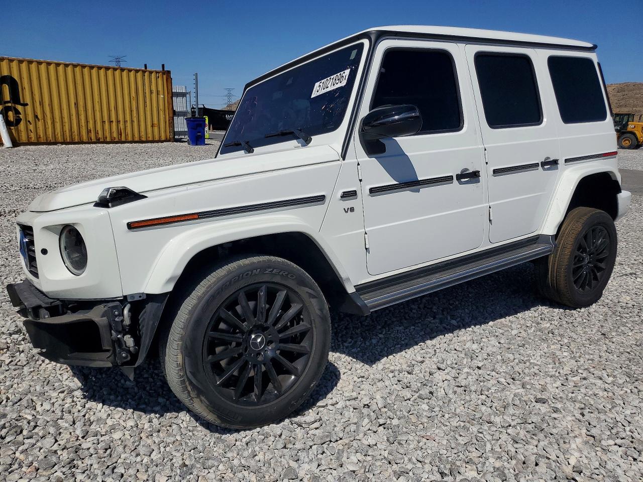 2022 Mercedes-Benz G-Class VIN W1NYC6BJXNX445890 — COPART salvage auction photo