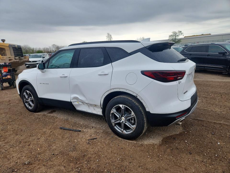 2024 Chevrolet Blazer VIN 3GNKBCR48RS165222 COPART salvage auction — SIDE, Mi - Certificate Of Title, sold $11,100 on 2026-07-22 (photo 2)