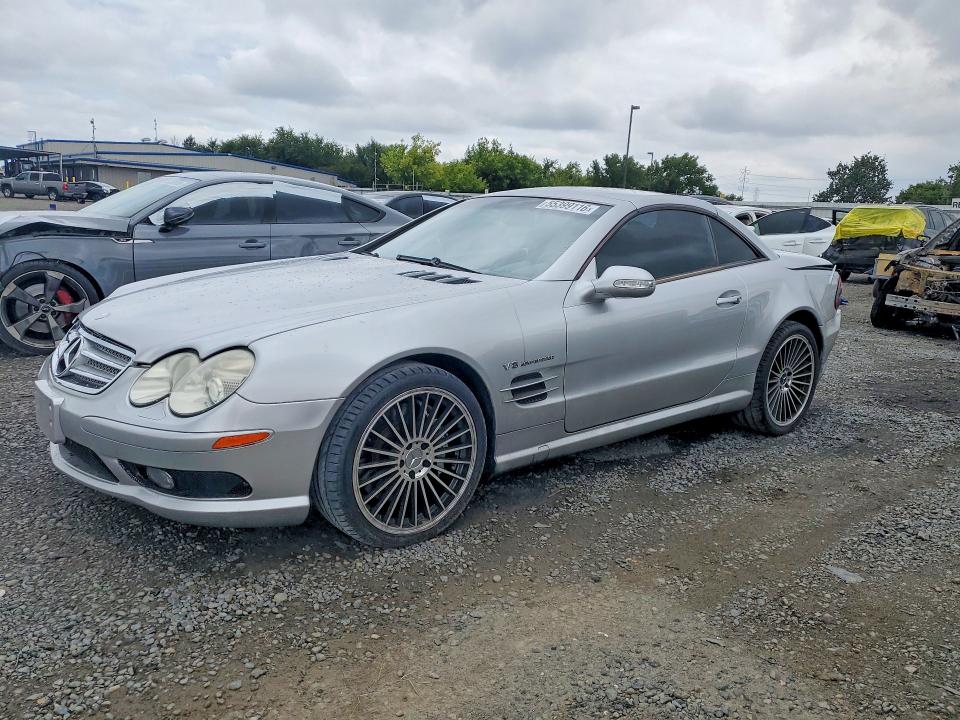 2003 Mercedes-benz VIN WDBSK74F73F047228 COPART salvage auction — REAR END, Ca - Salvage Certificate, sold $4,300 on 2026-07-02 (photo 1)