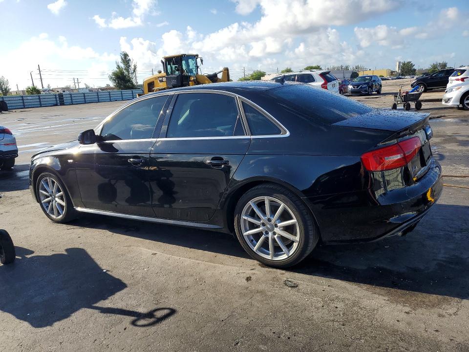 2014 Audi A4 VIN WAUEFAFL8EN039065 COPART salvage auction — MECHANICAL, Sc - Certificate Of Title (P), sold $1,000 on 2026-07-29 (photo 2)