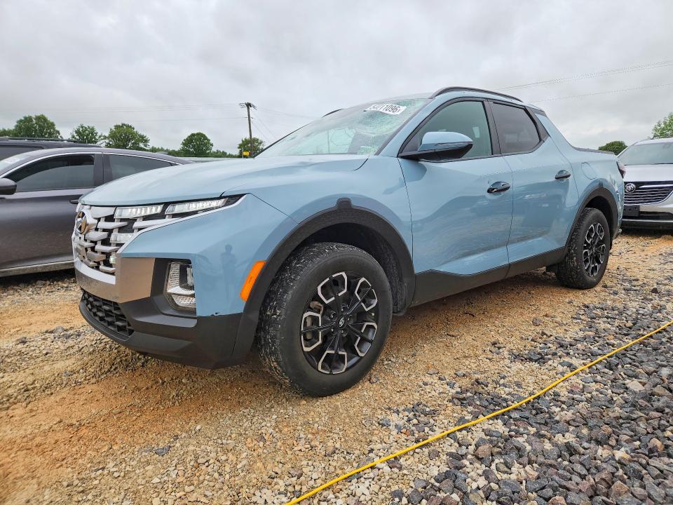 2023 Hyundai Santa cruz VIN 5NTJC4AE6PH061980 COPART salvage auction — HAIL, Mo - Certificate Of Title, sold $8,500 on 2026-07-08 (photo 1)