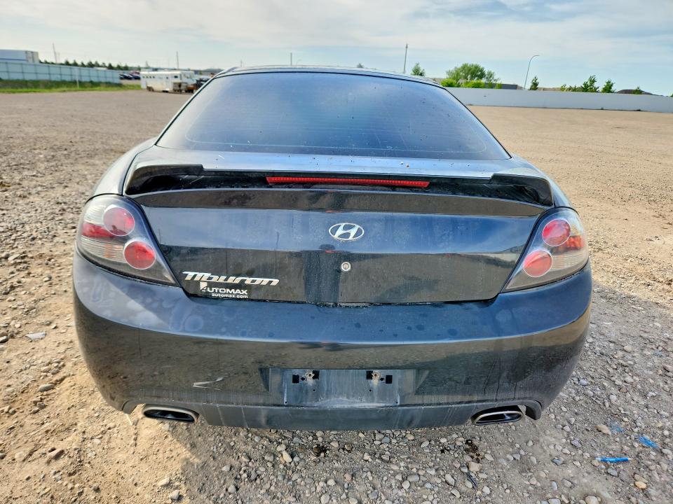 2007 Hyundai Tiburon VIN KMHHM66D27U251718 COPART salvage auction — FRONT END, Mn - Cert Of Title-Prior Salvage, sold $100 on 2026-07-06 (photo 6)
