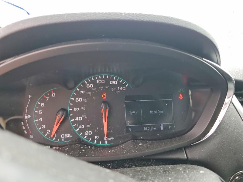 2022 Chevrolet Trax VIN KL7CJLSM4NB540455 COPART salvage auction — FRONT END, Tx - Salvage Vehicle Title, sold $125 on 2026-07-27 (photo 9)