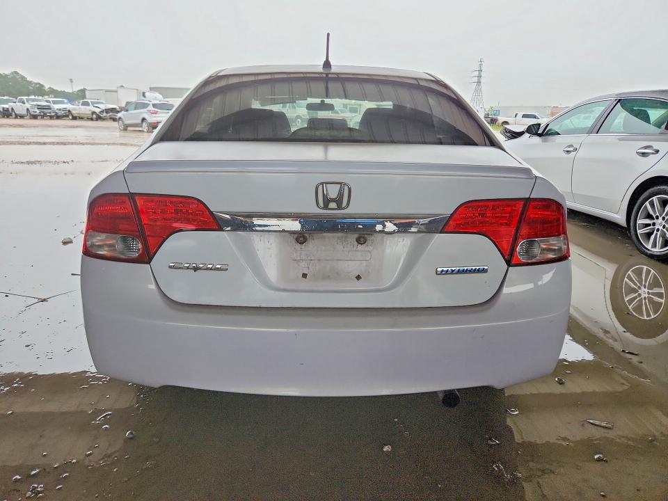 2009 Honda Civic VIN JHMFA36239S007994 COPART salvage auction — FRONT END, TX - SALVAGE VEHICLE TITLE, sold $550 on 2026-07-24 (photo 6)