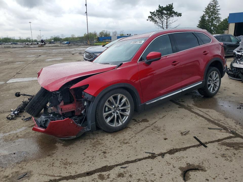 2019 Mazda VIN JM3TCBDY3K0328474 COPART salvage auction — FRONT END, Mi - Certificate Of Title, sold $2,350 on 2026-07-10 (photo 1)