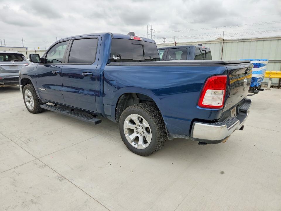 2021 Ram 1500 VIN 1C6RREFT3MN816390 COPART salvage auction — HAIL, Tx - Certificate Of Title, sold $13,000 on 2026-07-31 (photo 2)