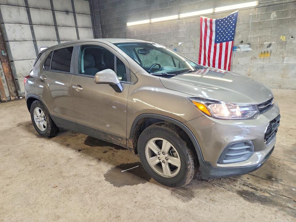 2020 Chevrolet Trax VIN KL7CJKSB9LB348695 COPART salvage auction — REAR END, Ny - Mv-907A Salvage Certificate, sold $1,750 on 2026-07-20 (photo 4)