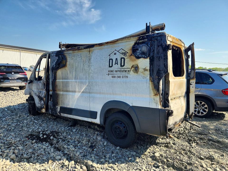 2014 Ram Promaster 1500 VIN 3C6TRVAG8EE112823 COPART salvage auction — BURN, Nj - Cert Of Title-Salvage, sold $250 on 2026-07-08 (photo 2)