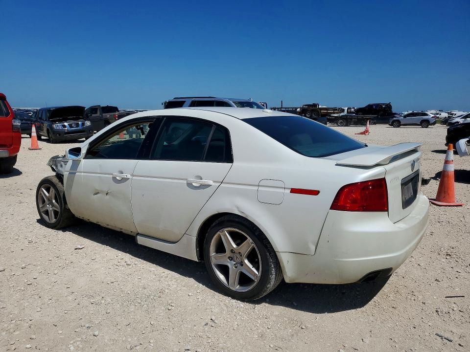 2004 Acura Tl VIN 19UUA66254A016416 COPART salvage auction — FRONT END, Tx - Salvage Vehicle Title, sold $100 on 2026-07-09 (photo 2)