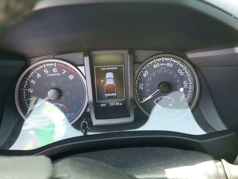 2023 Toyota Tacoma VIN 3TMAZ5CNXPM207940 COPART salvage auction — FRONT END, FL - CERTIFICATE OF TITLE (P), sold $16,000 on 2026-07-31 (photo 9)