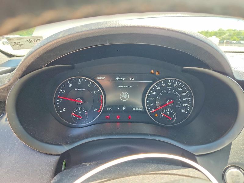 2019 Kia VIN KNAE55LC2K6056514 COPART salvage auction — FRONT END, Pa - Certificate Of Salvage, sold $5,100 on 2026-07-09 (photo 9)