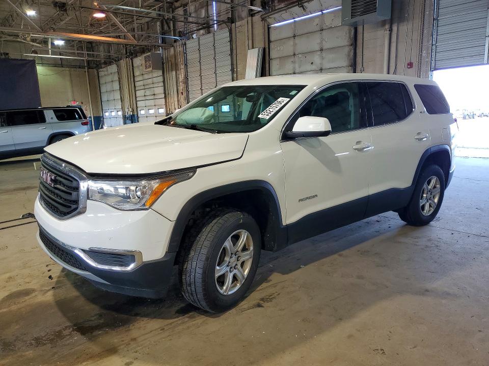 2018 Gmc Acadia VIN 1GKKNKLA8JZ238285 COPART salvage auction — FRONT END, Mi - Certificate Of Title, sold $3,500 on 2026-07-28 (photo 1)