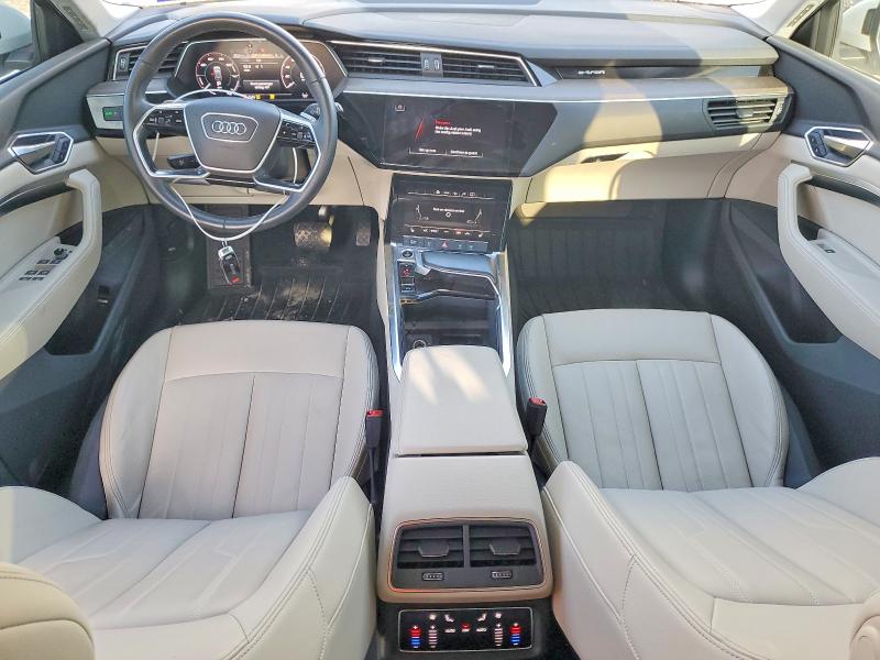 2022 Audi E-tron VIN WA1AAAGE6NB012586 COPART salvage auction — WATER/FLOOD, Id - Salvage Certificate Of Title, sold $10,400 on 2026-08-14 (photo 8)