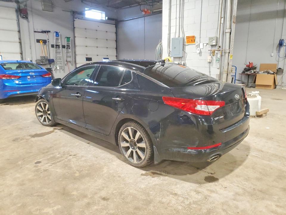 2013 Kia Optima VIN KNAGN4A77D5316018 COPART salvage auction — FRONT END, Salvage Title, sold $250 on 2026-07-30 (photo 2)