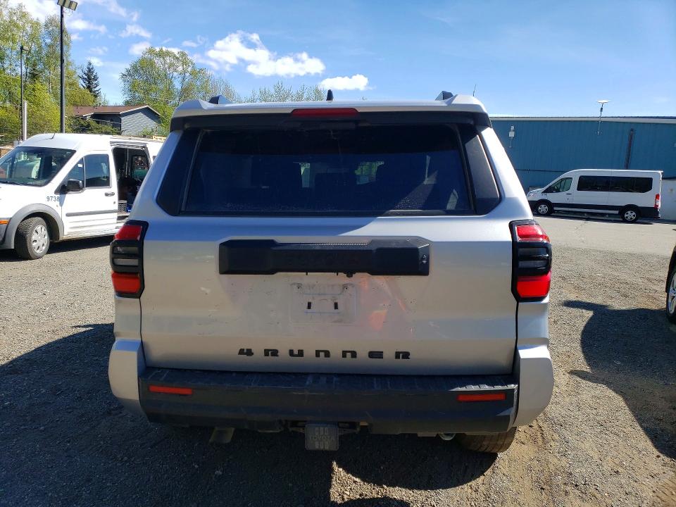 2025 Toyota 4runner VIN JTEVA5BR3S5009790 COPART salvage auction — FRONT END, AK - CERTIFICATE OF VEHICLE TITLE, sold $10,700 on 2026-07-21 (photo 6)