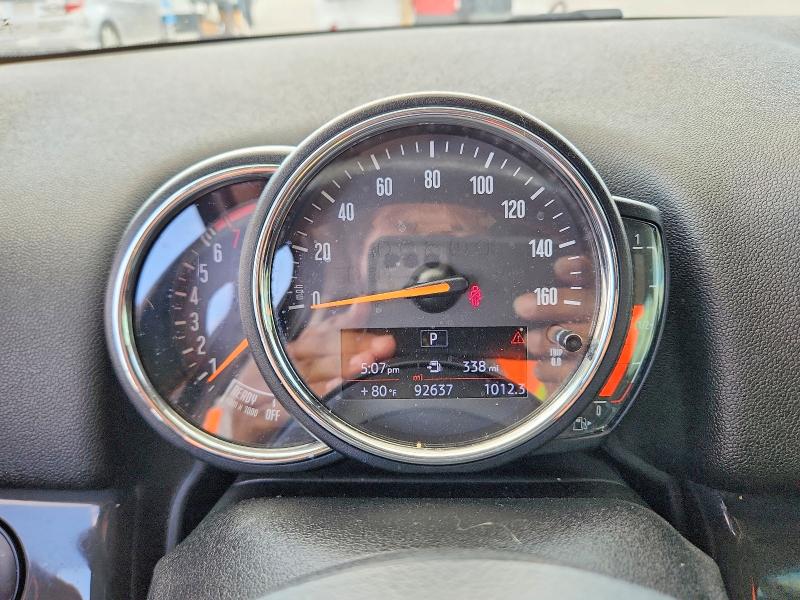 2020 Mini Cooper VIN WMZYW7C00L3L64895 COPART salvage auction — FRONT END, Tx - Salvage Vehicle Title, sold $3,050 on 2026-07-14 (photo 9)