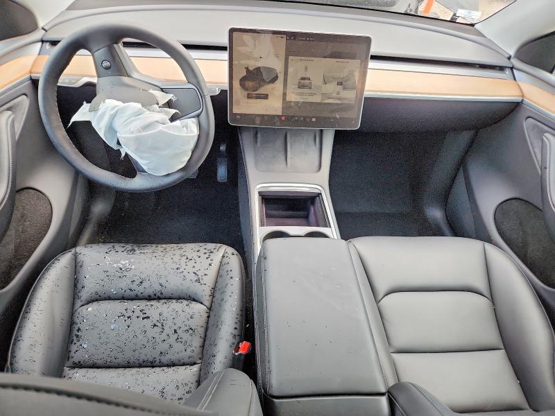 2025 Tesla Model y VIN 7SAYGDEE2SA367870 COPART salvage auction — FRONT END, La - Cert Of Title-Salvage, sold $7,400 on 2026-07-14 (photo 8)