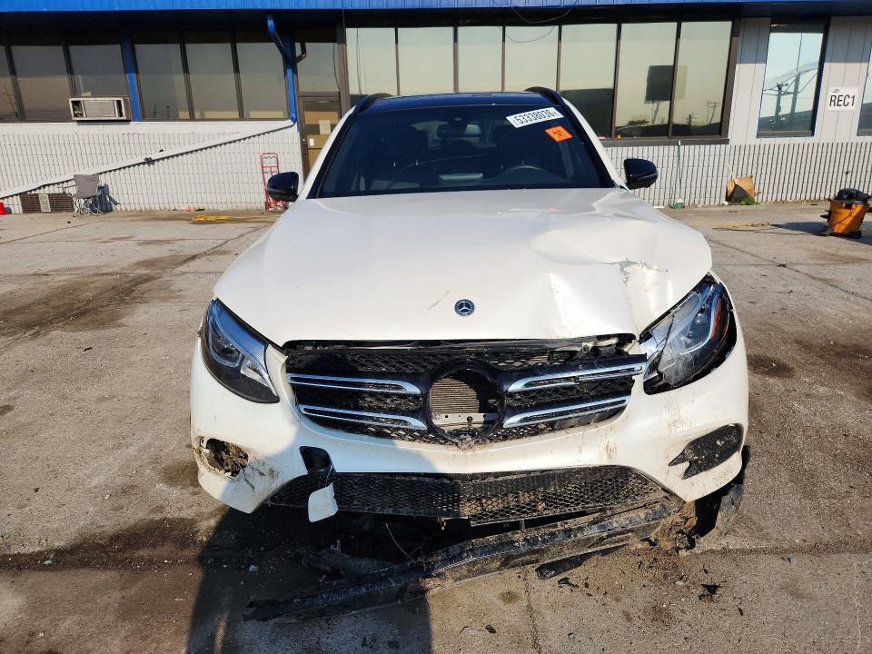 2018 Mercedes-benz Glc VIN WDC0G4KB4JV024284 COPART salvage auction — FRONT END, In - Cert Of Title-Salvage Title, sold $1,000 on 2026-07-27 (photo 5)