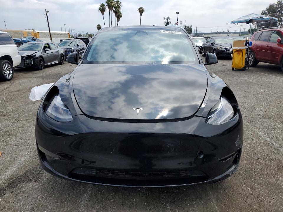 2022 Tesla Model y VIN 7SAYGDEF2NF406506 COPART salvage auction — FRONT END, Ca - Salvage Certificate, sold $8,300 on 2026-07-24 (photo 5)