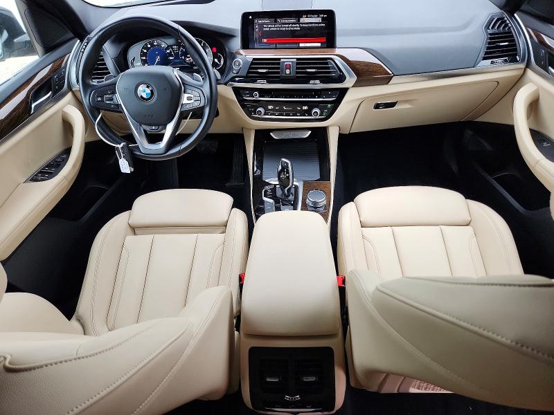 2019 BMW X3 VIN 5UXTR9C5XKLP91250 COPART salvage auction — FRONT END, Id - Salvage Certificate Of Title, sold $4,200 on 2026-07-23 (photo 8)