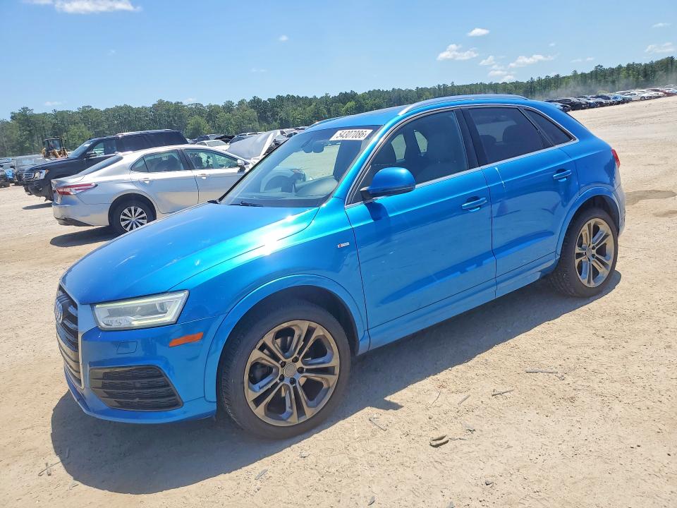 2016 Audi Q3 VIN WA1GFCFS0GR008476 COPART salvage auction — SIDE, Sc - Cert Of Title-Salvage, sold $4,400 on 2026-07-13 (photo 1)
