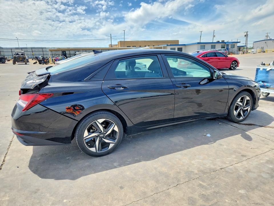 2023 Hyundai VIN KMHLS4AG6PU524116 COPART salvage auction — REAR END, Tx - Salvage Vehicle Title, sold $6,200 on 2026-07-09 (photo 3)