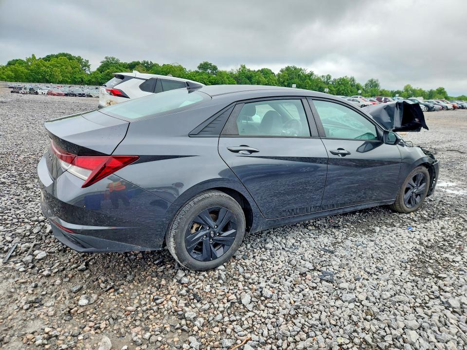 2021 Hyundai Elantra VIN 5NPLM4AG7MH021585 COPART salvage auction — FRONT END, Al - Cert Of Title-Salvage Title, sold $3,100 on 2026-07-21 (photo 3)