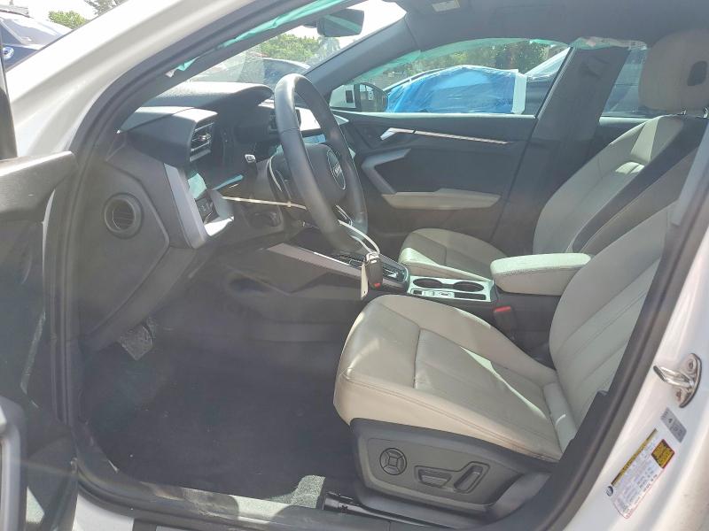 2025 Audi A3 VIN WAUGUDGY3SA039682 COPART salvage auction — SIDE, Fl - Cert Of Title Slvg Rebuildable, sold $15 on 2026-07-24 (photo 7)