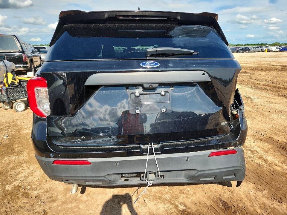 2024 Ford Explorer VIN 1FM5K8AB9RGA68148 COPART salvage auction — FRONT END, Tx - Salvage Vehicle Title, sold $3,100 on 2026-07-09 (photo 6)