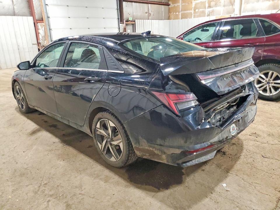 2022 Hyundai Elantra VIN KMHLN4AJ0NU013856 COPART salvage auction — REAR END, AK - BILL OF SALE- SALVAGE, sold $4,000 on 2026-07-14 (photo 2)