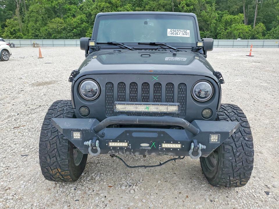 2015 Jeep Wrangler / VIN 1C4HJWFG4FL542491 COPART salvage auction — FRONT END, Tx - Certificate Of Title, sold $600 on 2026-07-10 (photo 5)