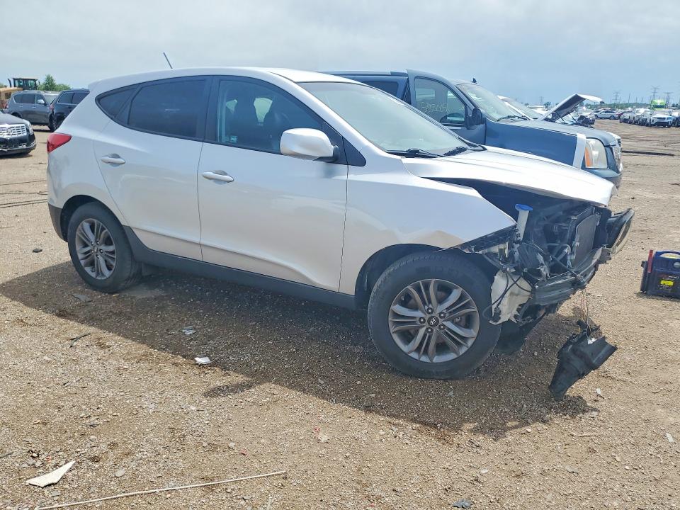 2015 Hyundai Tucson VIN KM8JTCAF3FU986024 COPART salvage auction — FRONT END, Il - Salvage Certificate, sold $1,450 on 2026-07-28 (photo 4)