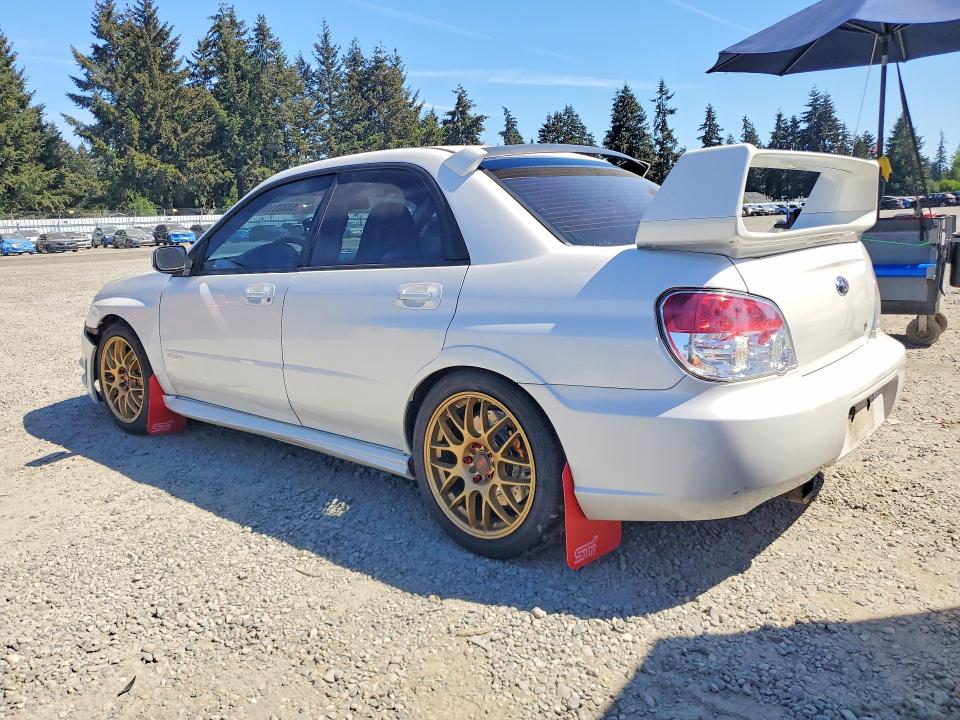2007 Subaru Impreza VIN JF1GD76677L523974 COPART salvage auction — SIDE, WA - BILL OF SALE, sold $4,100 on 2026-07-24 (photo 2)