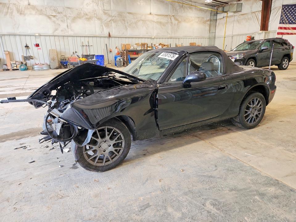 2000 Mazda Mx-5 miata VIN JM1NB3530Y0142235 COPART salvage auction — FRONT END, Wi - Junked Vehicle Bill Of Sale, sold $400 on 2026-07-08 (photo 1)