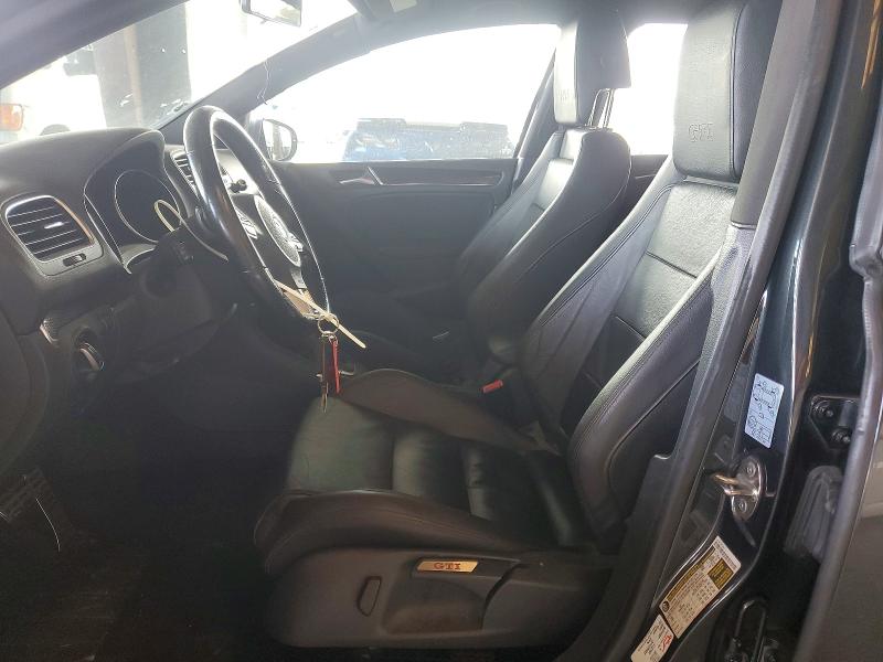 2013 Volkswagen Gti VIN WVWHD7AJ5DW132813 COPART salvage auction — REAR END, Ca - Salvage Certificate, sold $2,650 on 2026-08-10 (photo 7)
