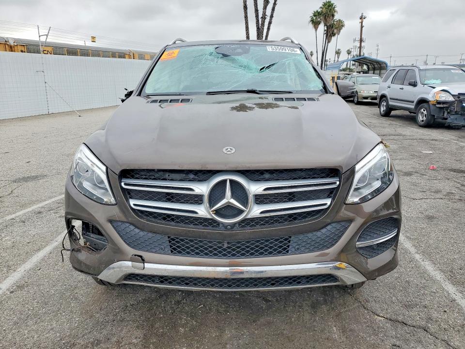 2018 Mercedes-benz Gle VIN 4JGDA5HB6JB029568 COPART salvage auction — ROLLOVER, Ca - Salvage Certificate, sold $8,300 on 2026-07-31 (photo 5)