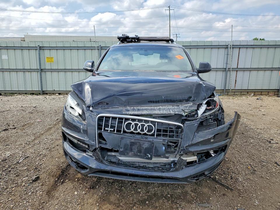 2013 Audi Q7 VIN WA1DGAFE6DD013642 COPART salvage auction — REAR END, Il - Salvage Certificate, sold $750 on 2026-07-03 (photo 5)