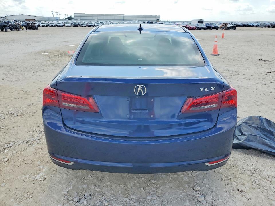 2017 Acura Tlx VIN 19UUB1F58HA003563 COPART salvage auction — FRONT END, TX - SALVAGE VEHICLE TITLE, sold $80 on 2026-07-23 (photo 6)