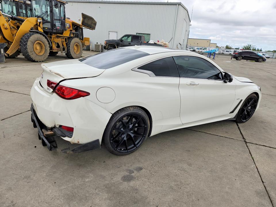 2017 Infiniti Q60 VIN JN1EV7EK7HM362988 COPART salvage auction — SIDE, Ca - Salvage Certificate, sold $1,300 on 2026-07-20 (photo 3)