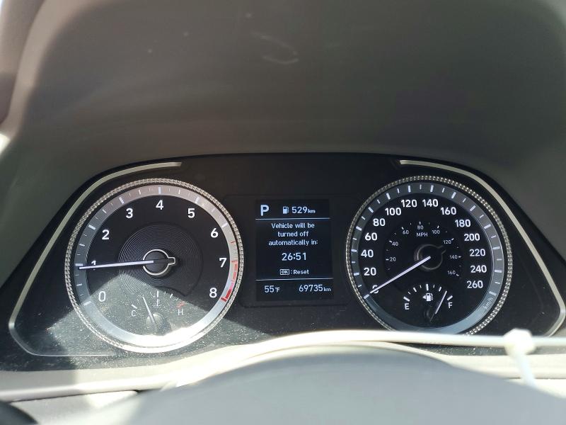 2022 Hyundai Sonata VIN 5NPEJ4J21NH135816 COPART salvage auction — FRONT END, On - Permit Salvage, sold $5,700 on 2026-07-16 (photo 9)