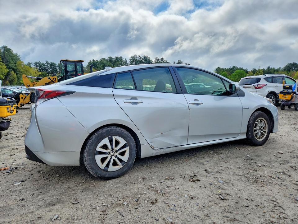 2016 Toyota Prius VIN JTDKARFU7G3006696 COPART salvage auction — REAR END, Ma - Cert Of Title-Reconstrctd Coll, sold $2,900 on 2026-07-02 (photo 3)