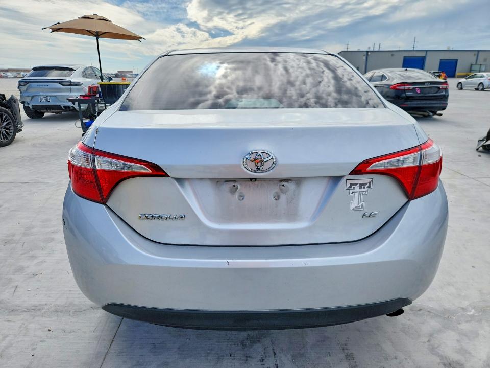 2016 Toyota Corolla VIN 5YFBURHE0GP453228 COPART salvage auction — FRONT END, Tx - Certificate Of Title, sold $175 on 2026-07-31 (photo 6)